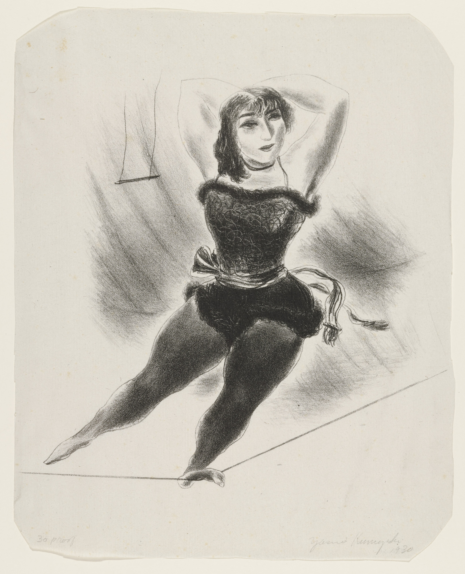 Yasuo Kuniyoshi. Aerialist