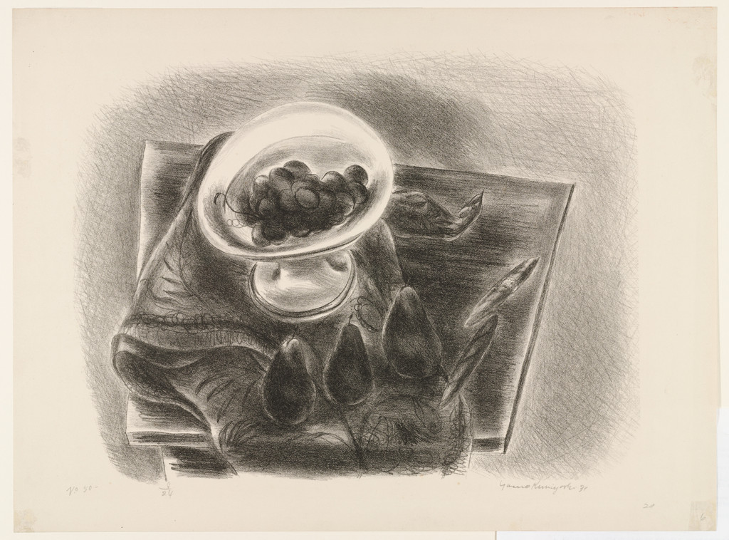 Grapes, Pears, and Cigars - (Fruit and Two Cigars)