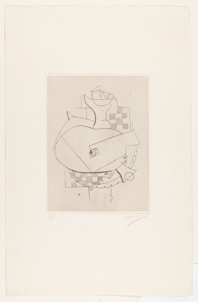 Compote Dish and Guitar