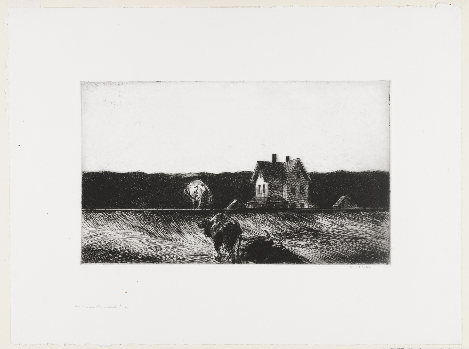 Edward Hopper. American Landscape. 1920