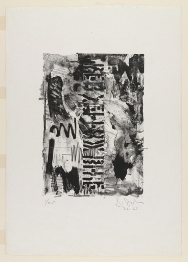 Jasper Johns. Red, Yellow, Blue. 1962–63, published 1963 | MoMA