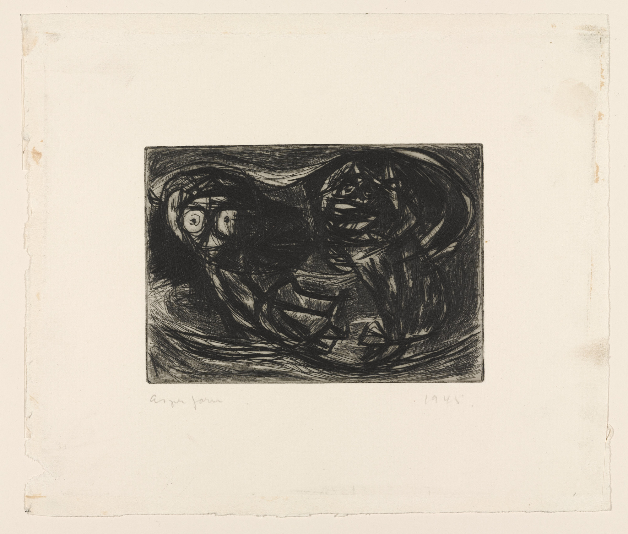 Asger Jorn. Useless Encounter