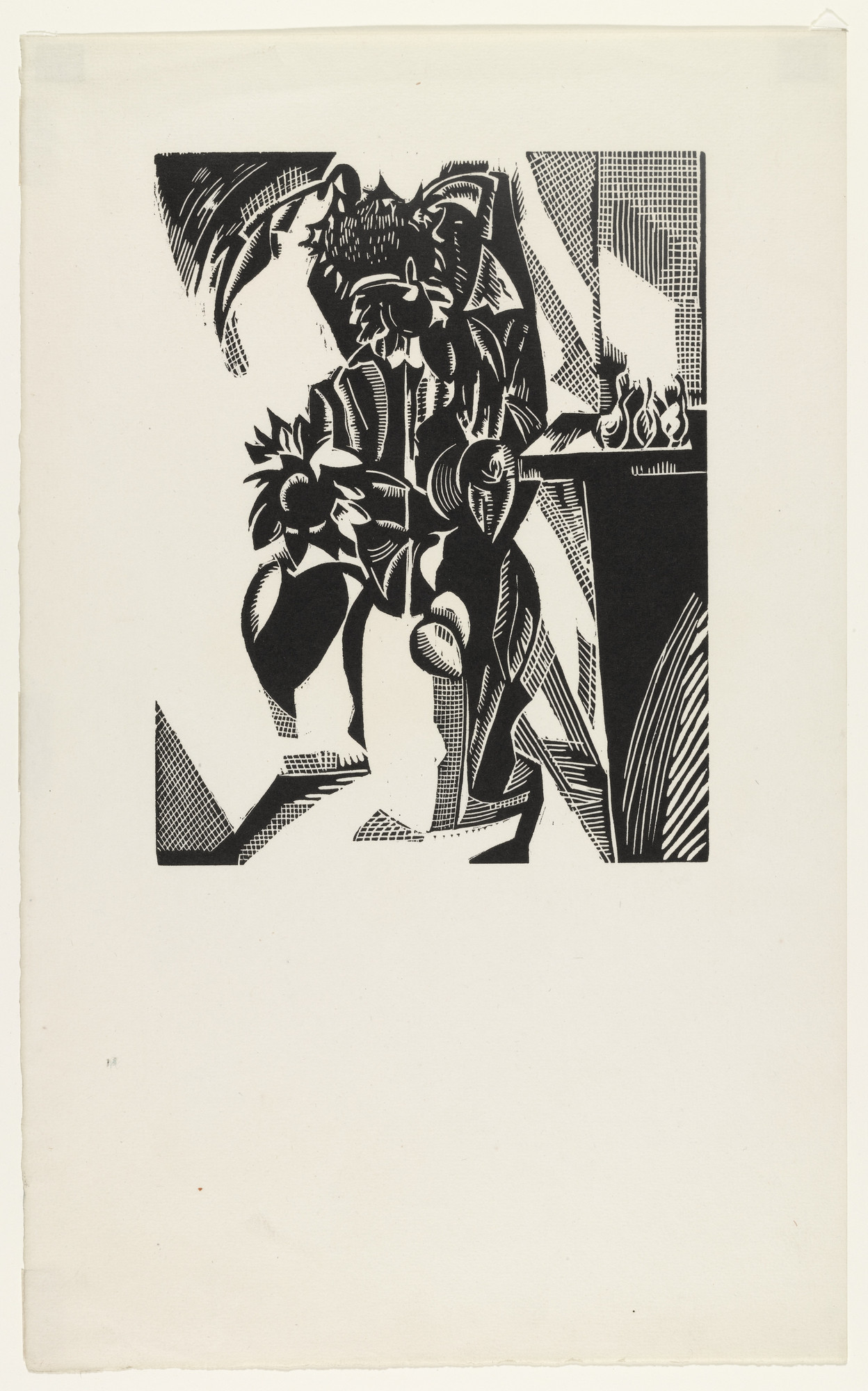 E. McKnight Kauffer. Sunflowers