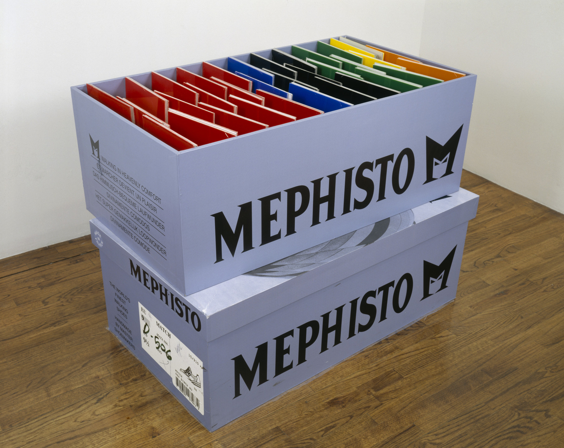 Jason Rhoades. Various Original Drawings from Perfect World in Mephisto Box. (2000)