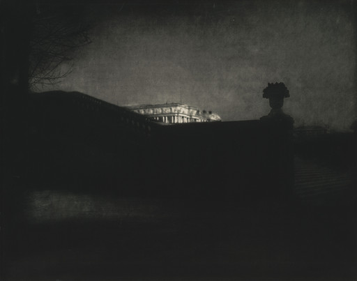 Edward Steichen. Nocturne—Orangerie Staircase, Versailles. c. 1910