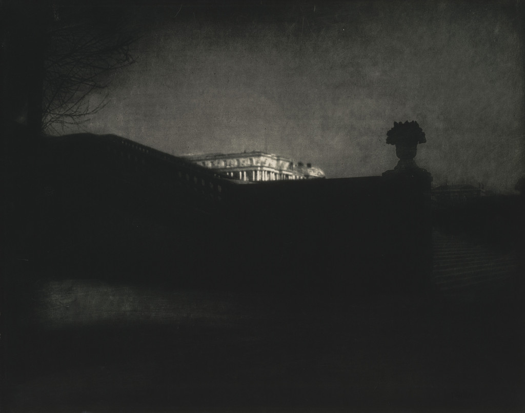 Nocturne—Orangerie Staircase, Versailles