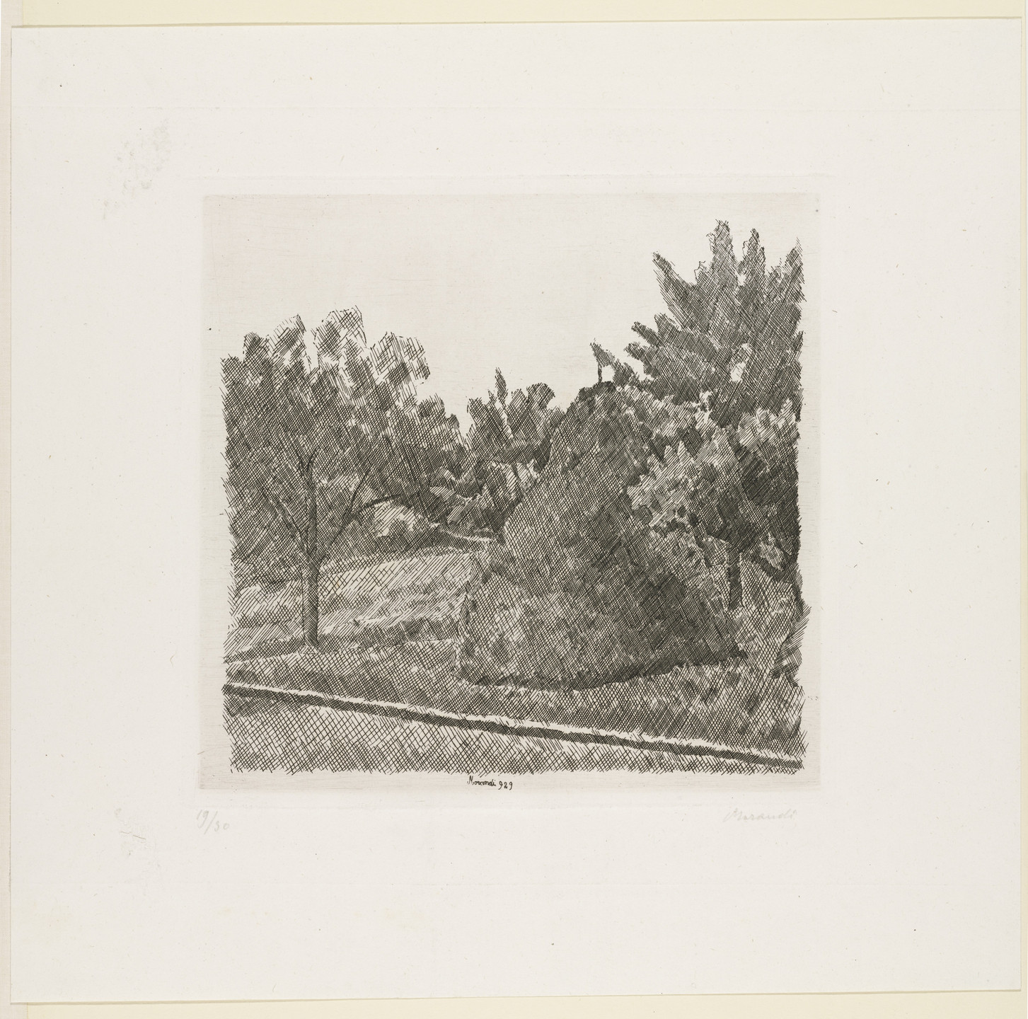 Giorgio Morandi. Haystack at Grizzana. (1929)