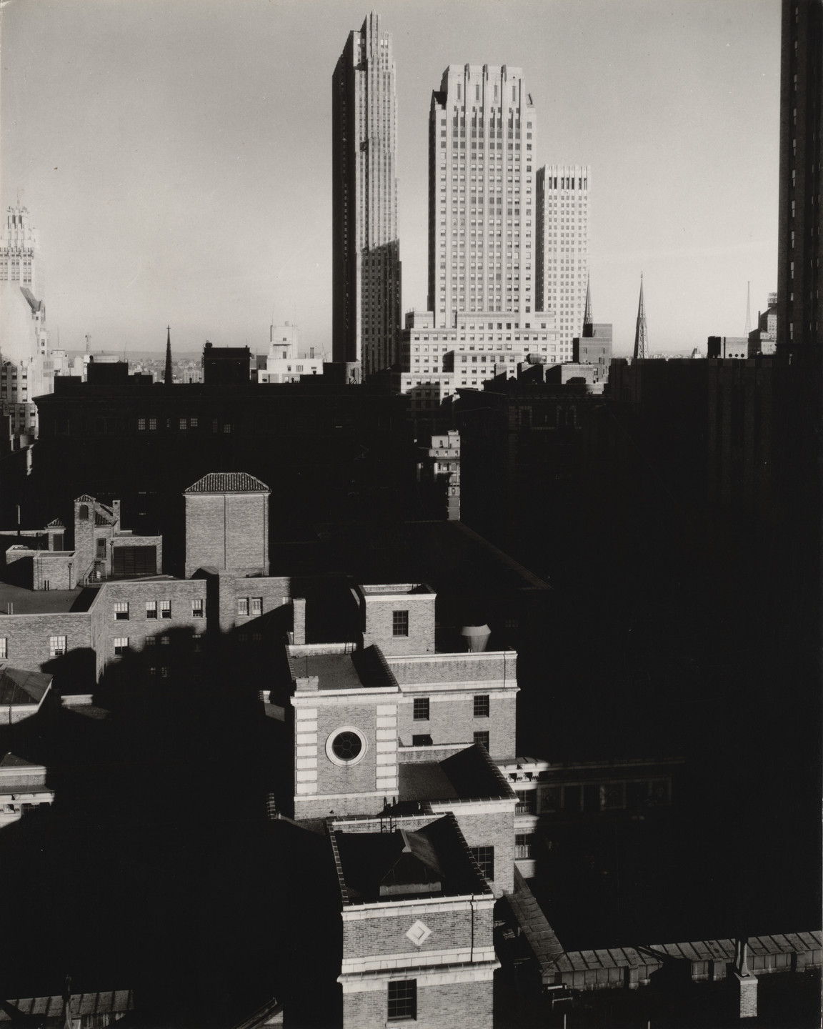 Alfred Stieglitz. From the Shelton, West. 1935 | MoMA