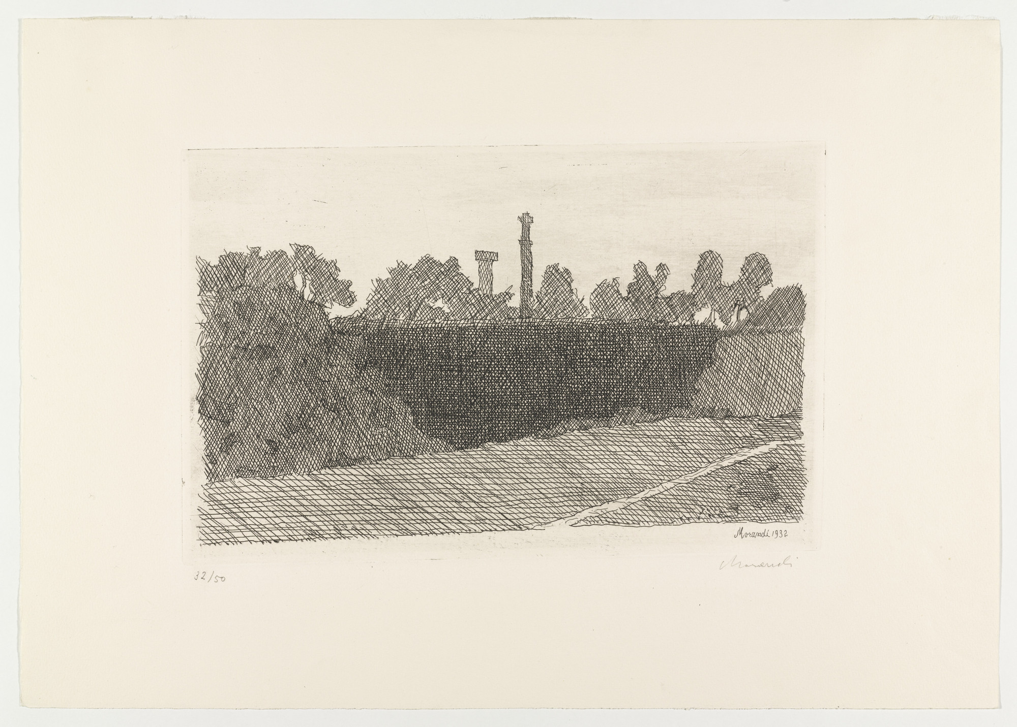 期間限定特別価格 Montagnola, of View Morandi. Giorgio Bologna della (Veduta アート・デザイン・音楽