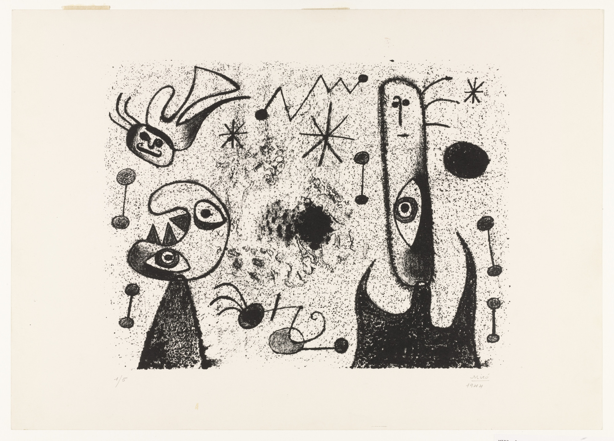 Joan Miró. Barcelona, XLVII. 1944