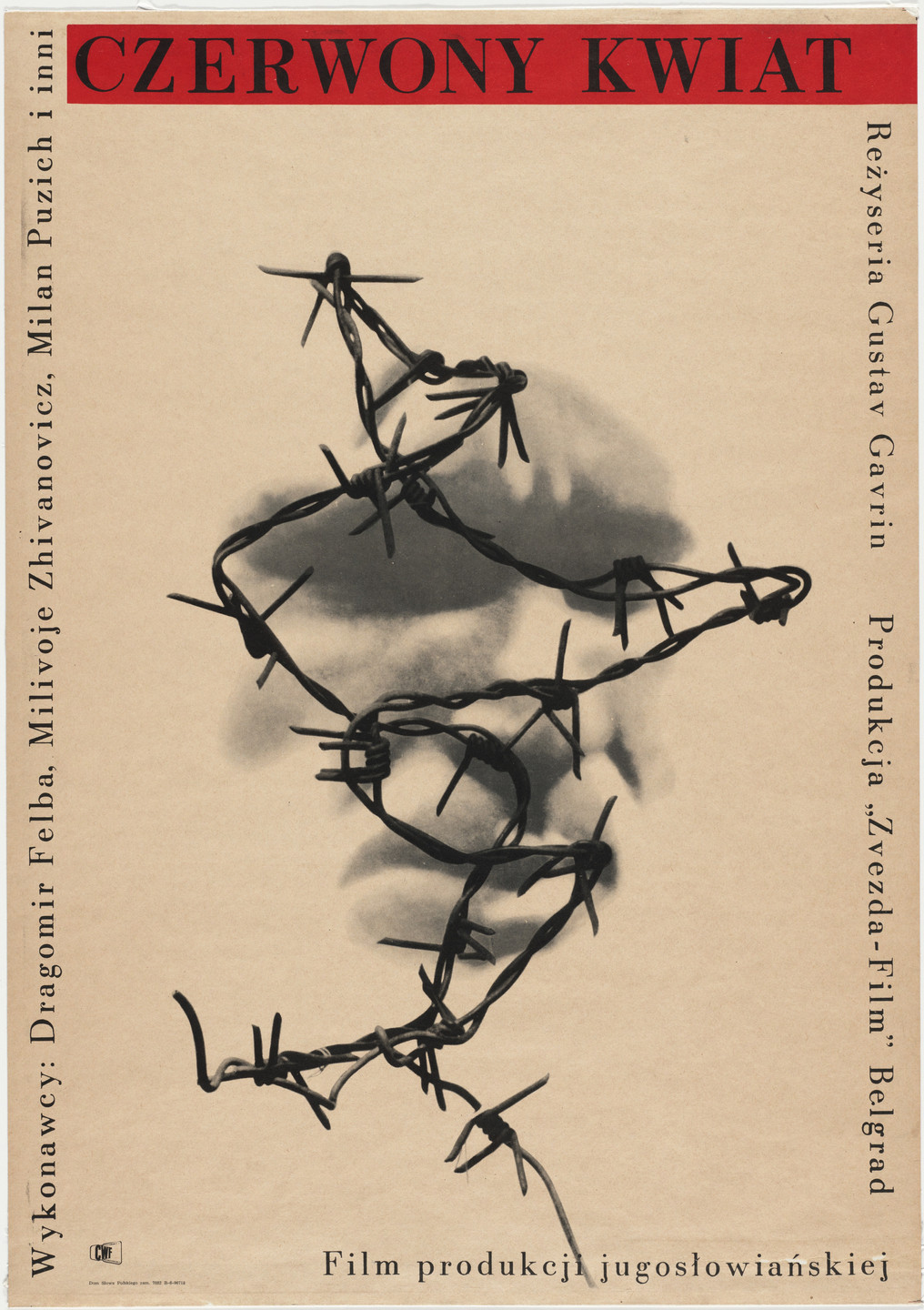 Wojciech Zamecznik. Czerwony Kwlat. 1959