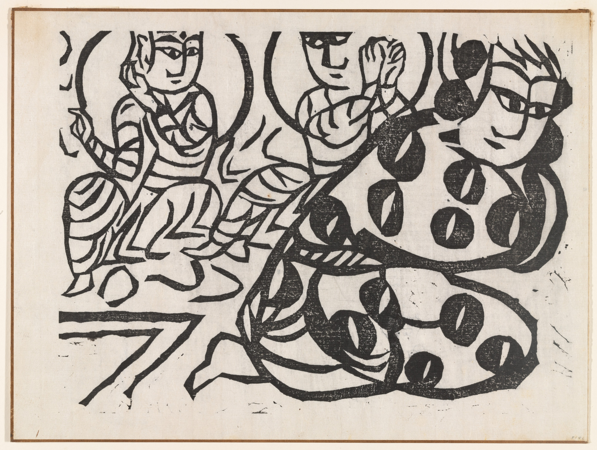 Shiko Munakata. Untitled. 1940 | MoMA