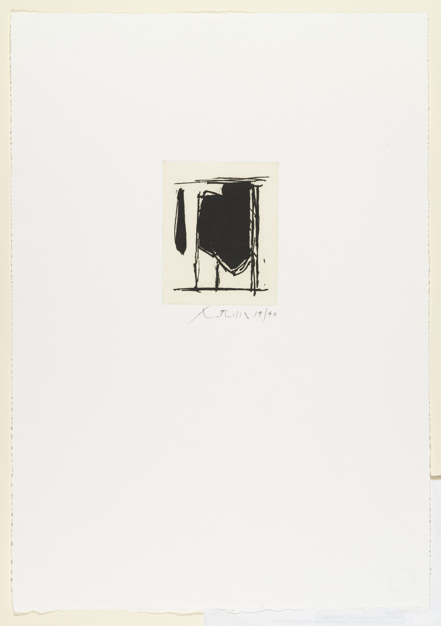 Robert Motherwell. Espana I