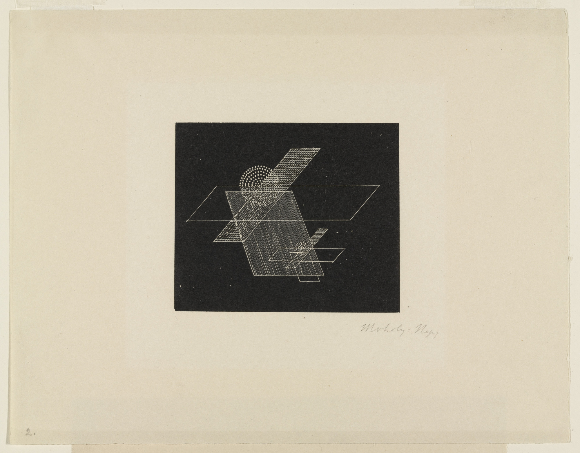 László Moholy-Nagy. Composition No. 2