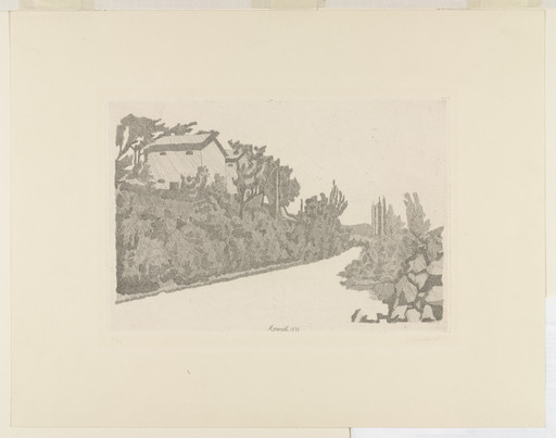 Giorgio Morandi. Landscape. (1933) | MoMA