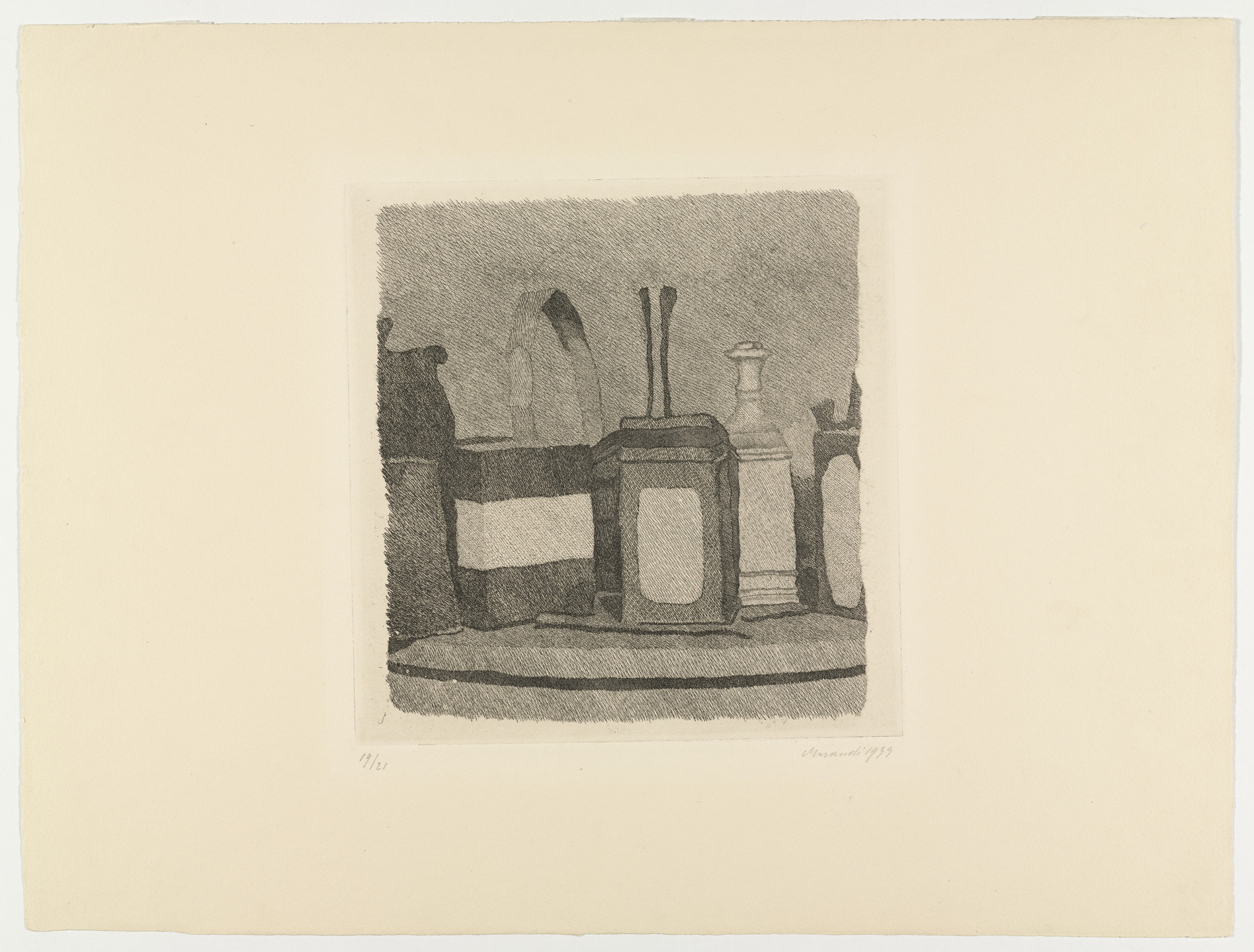 Giorgio Morandi. Still Life. 1933, printed 1939-49