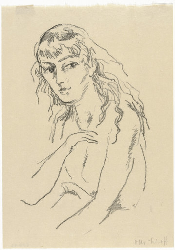 Otto Schoff. Blond Girl (Blondes Mädchen)