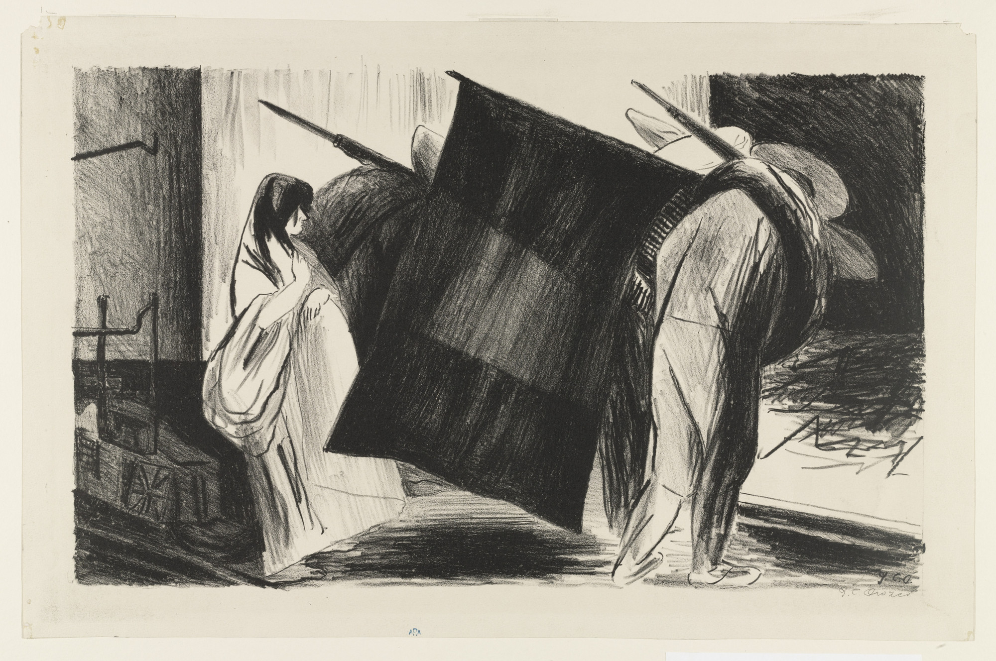 José Clemente Orozco. The Flag (La Bandera). 1928