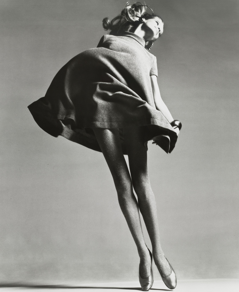 Veruschka, dress by Bill Blass, New York