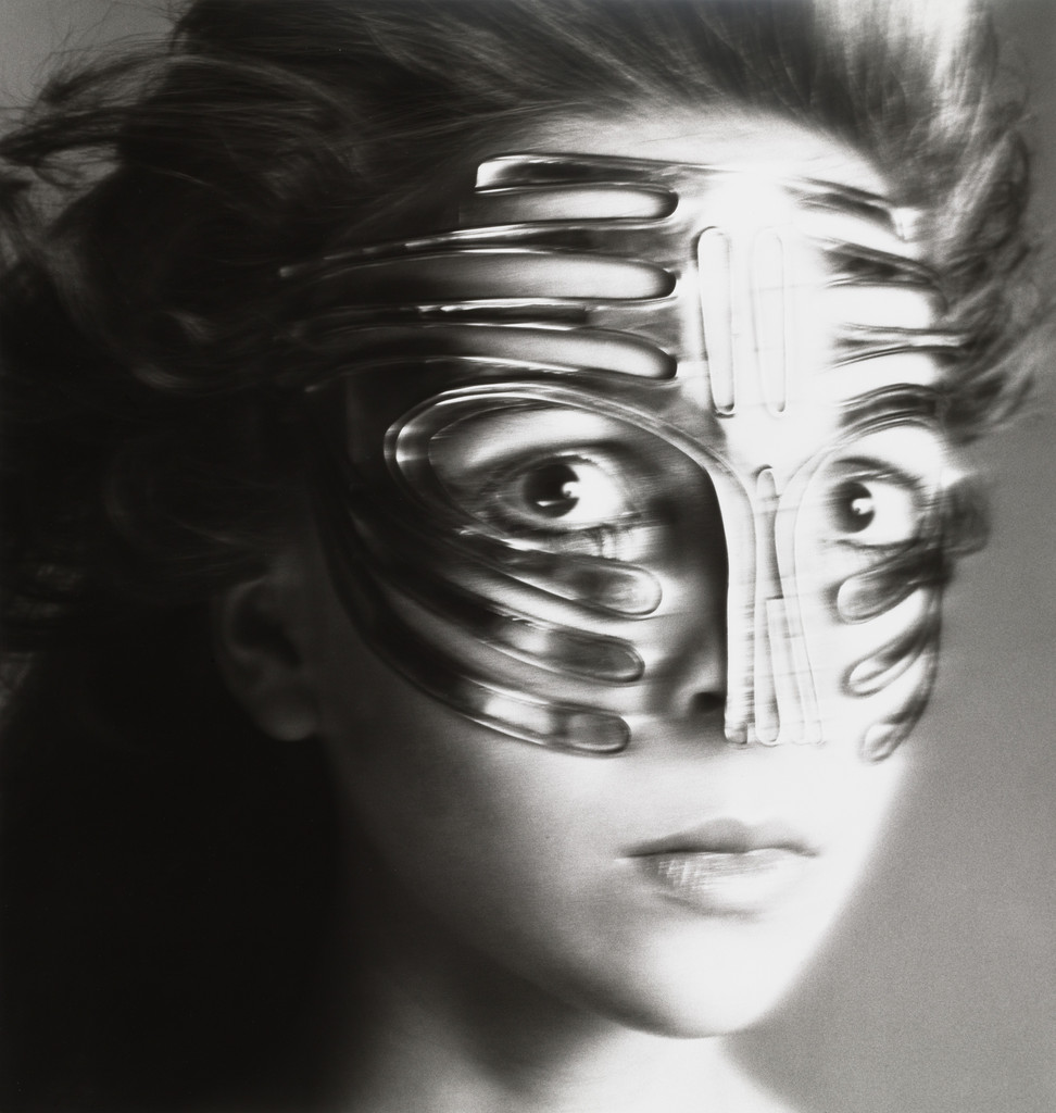 Penelope Tree, mask by Ungaro, Paris
