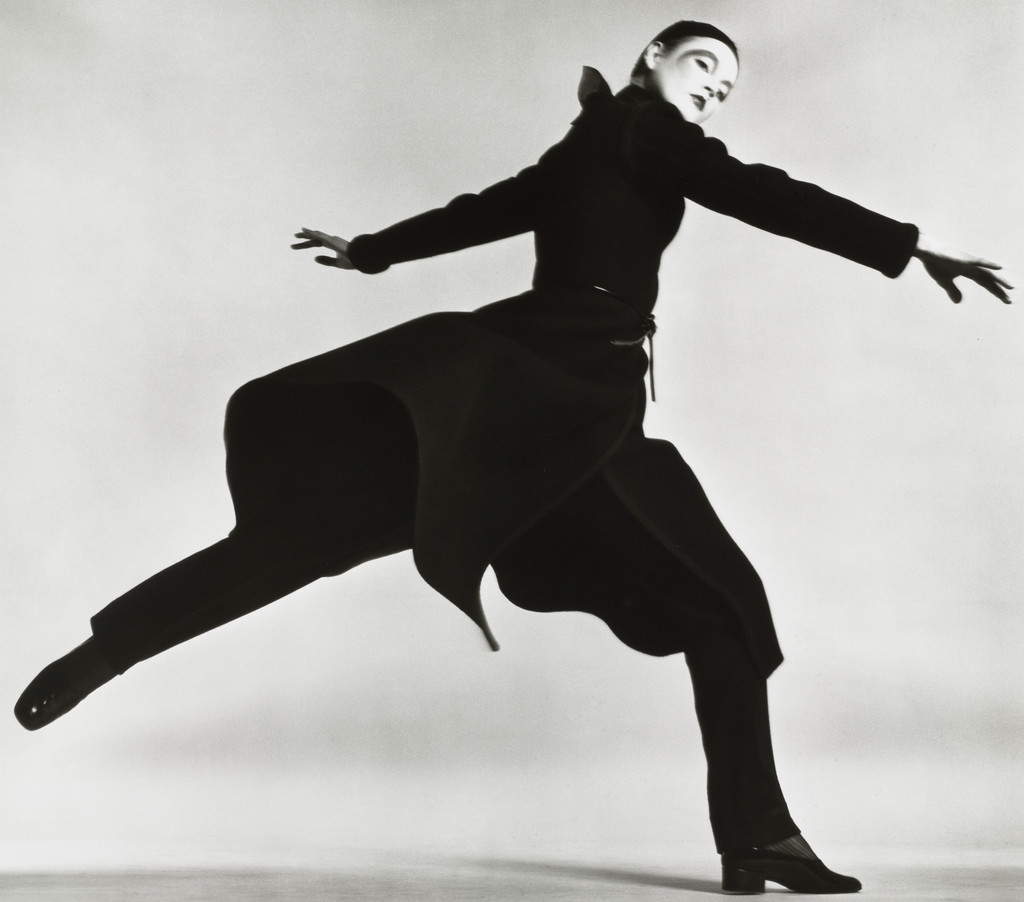 Ingrid Boulting, coat by Dior, Paris Studio