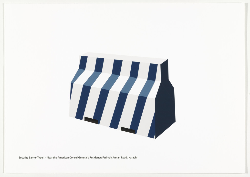Security Barrier Type I from Security Barriers A-L, Bani Abidi, 2008
