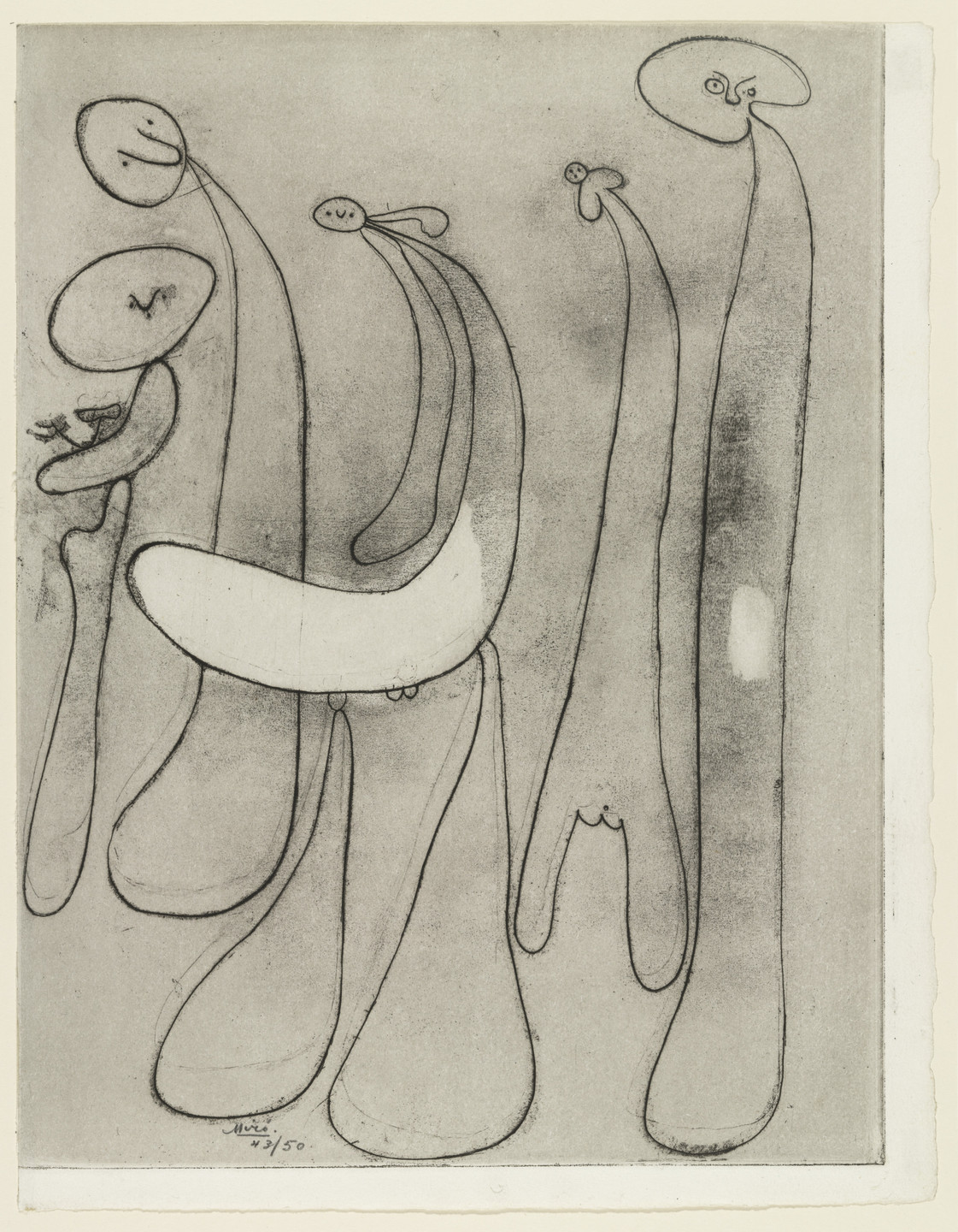 Joan Miró. Plate (folio 33) from 23 Gravures. 1935