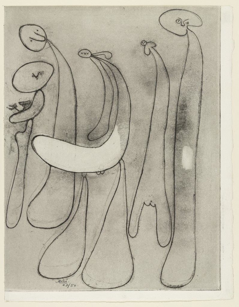 Plate (folio 33) from 23 Gravures, Joan Miró, 1935