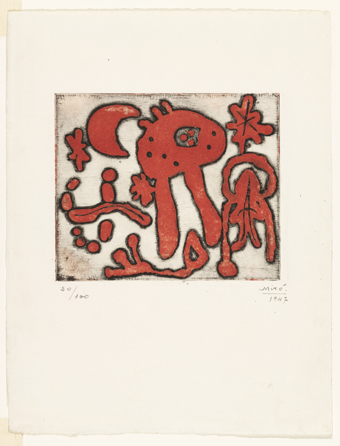 Joan Miró. Untitled. 1947