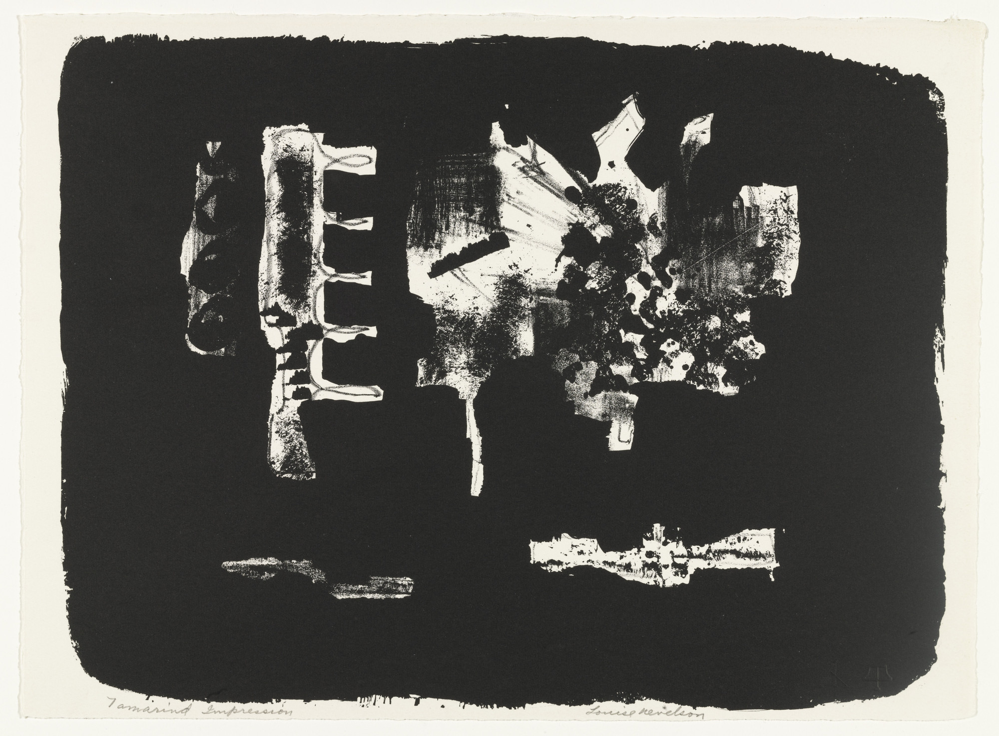Louise Nevelson. Untitled