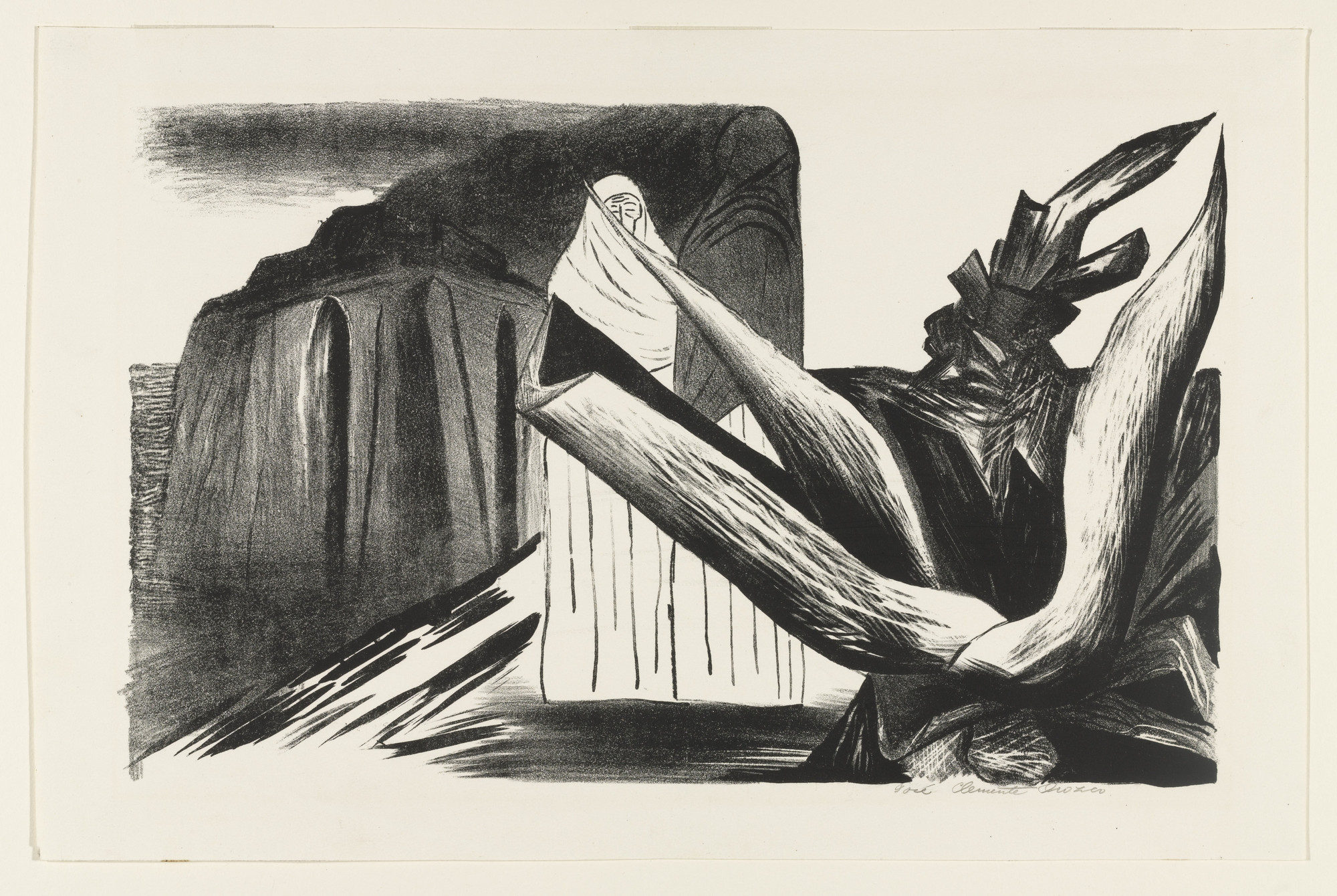 José Clemente Orozco. The Maguey. 1929