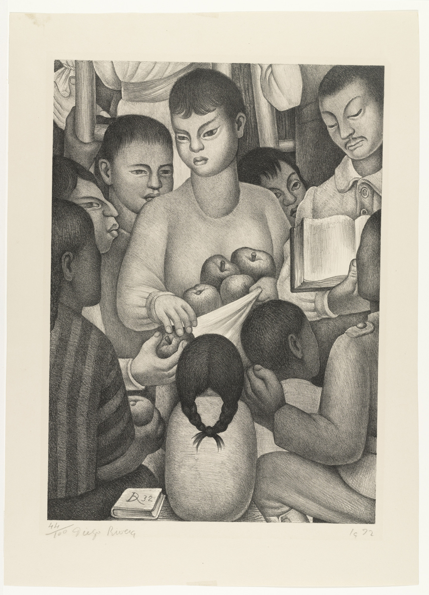 Diego Rivera. The Fruits of Labor (Los Frutos del Trabajo)