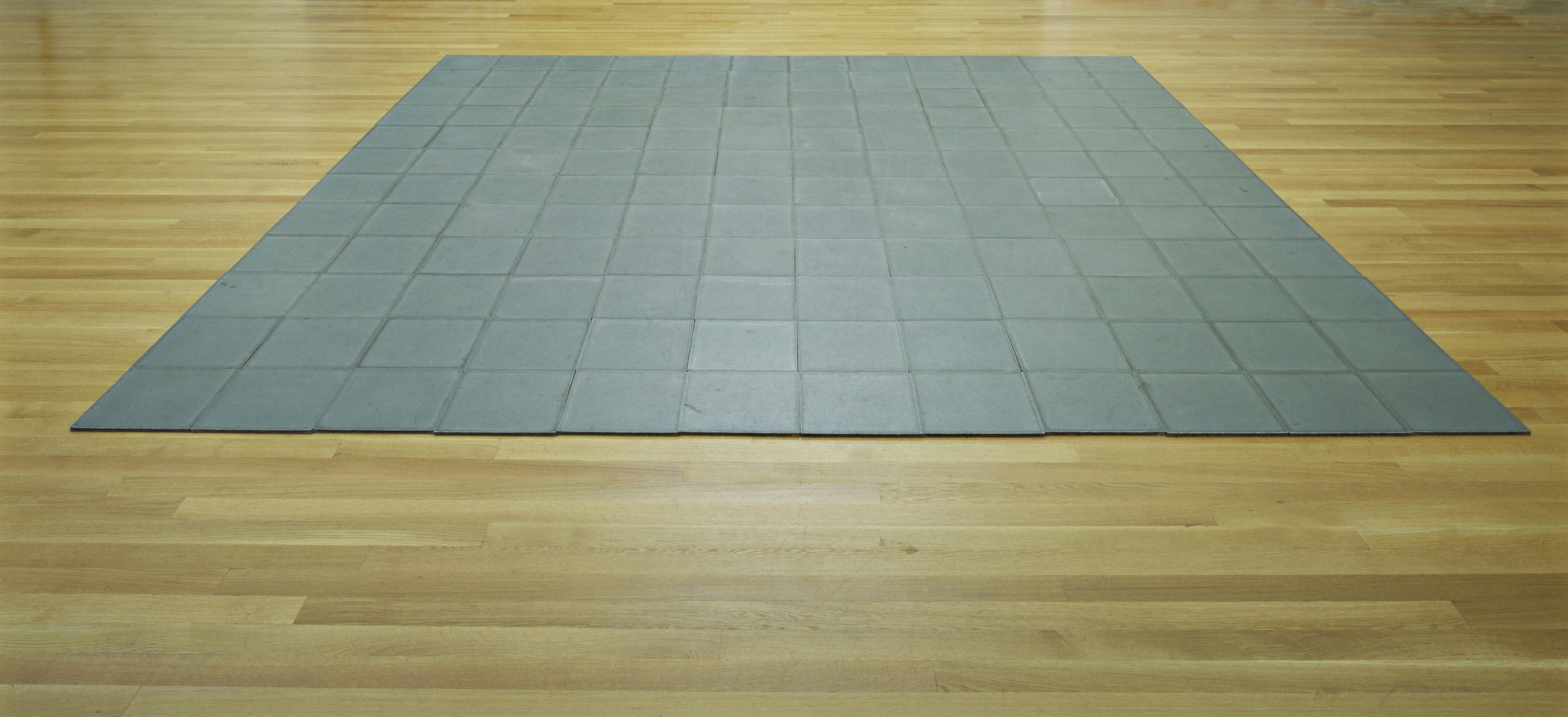 Carl Andre. 144 Lead Square. 1969