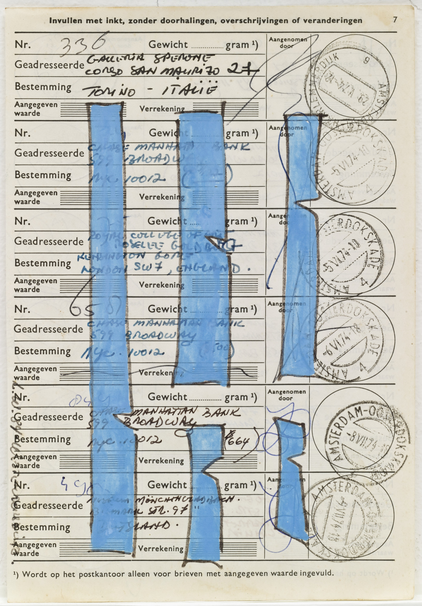 Lawrence Weiner. Untitled