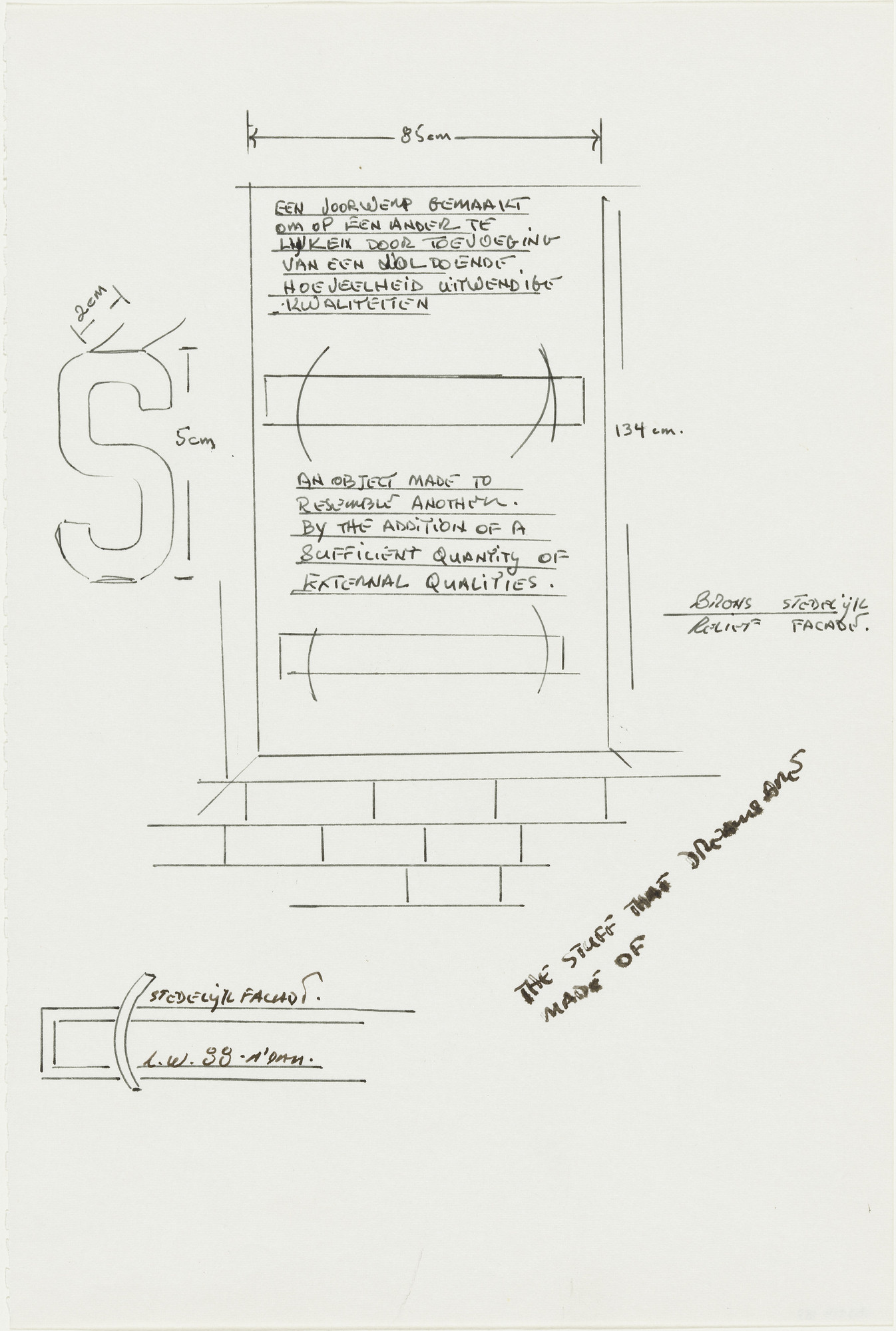 Lawrence Weiner. Untitled