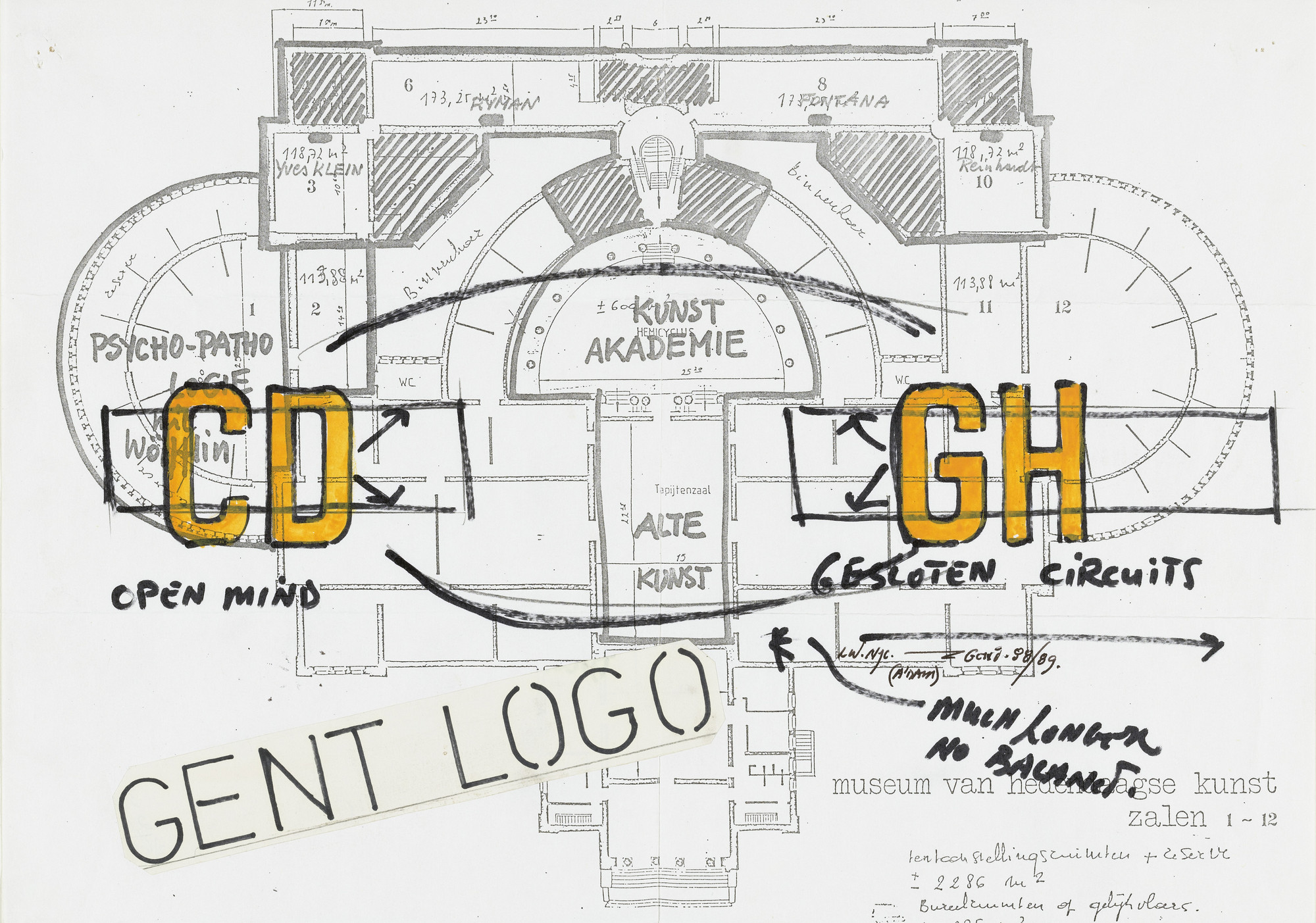 Lawrence Weiner. Untitled. 1988-89