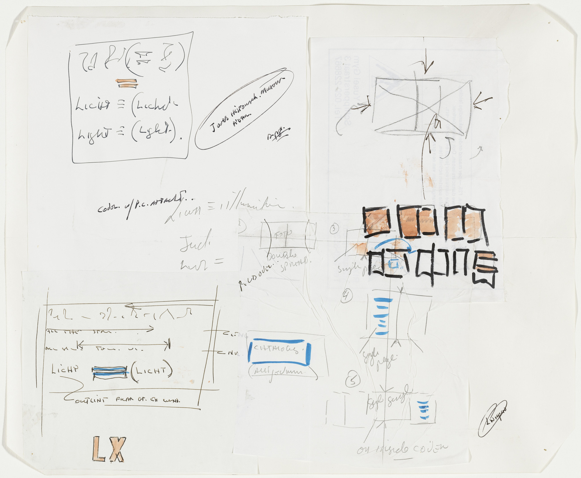 Lawrence Weiner. Untitled