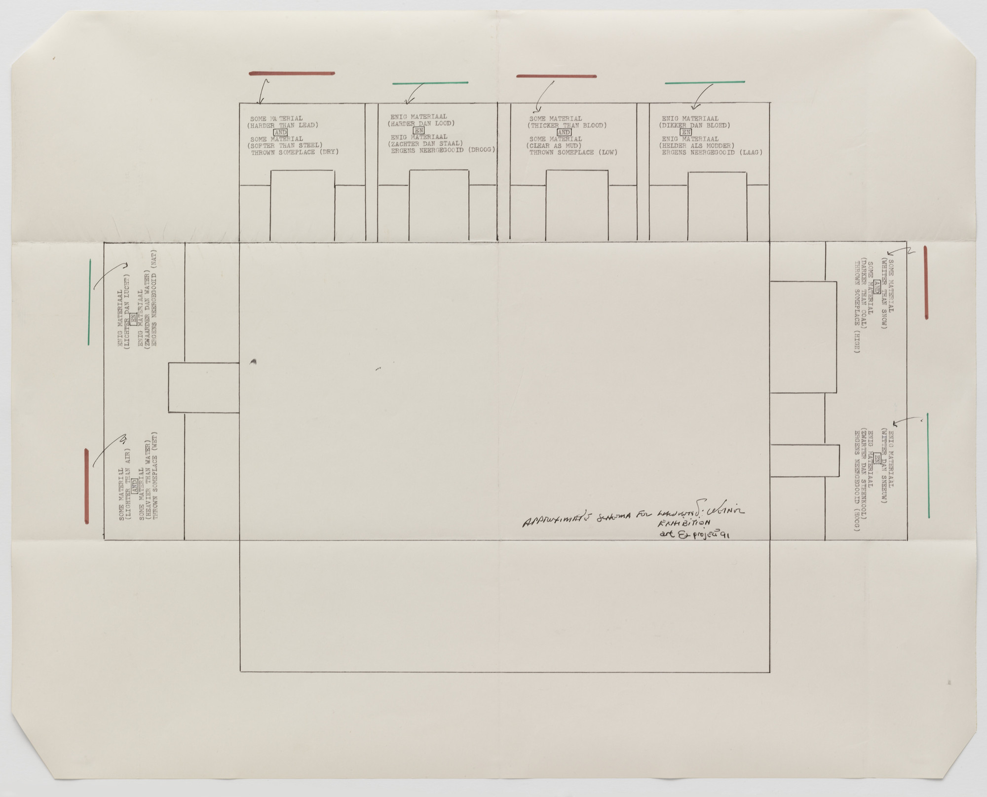 Lawrence Weiner. Untitled