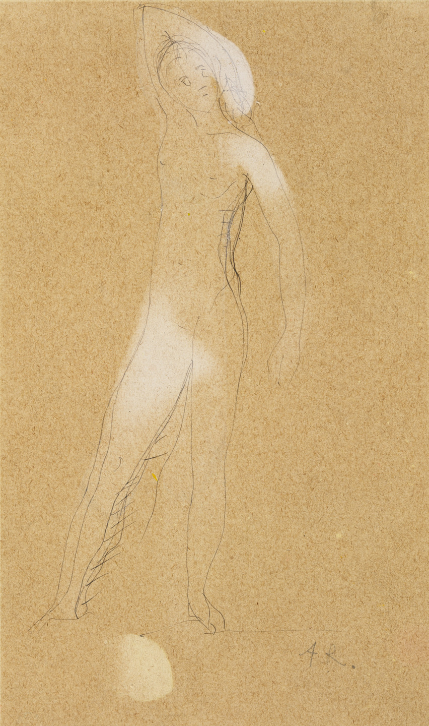 Auguste Rodin. Nude Study. (c. 1890-92)