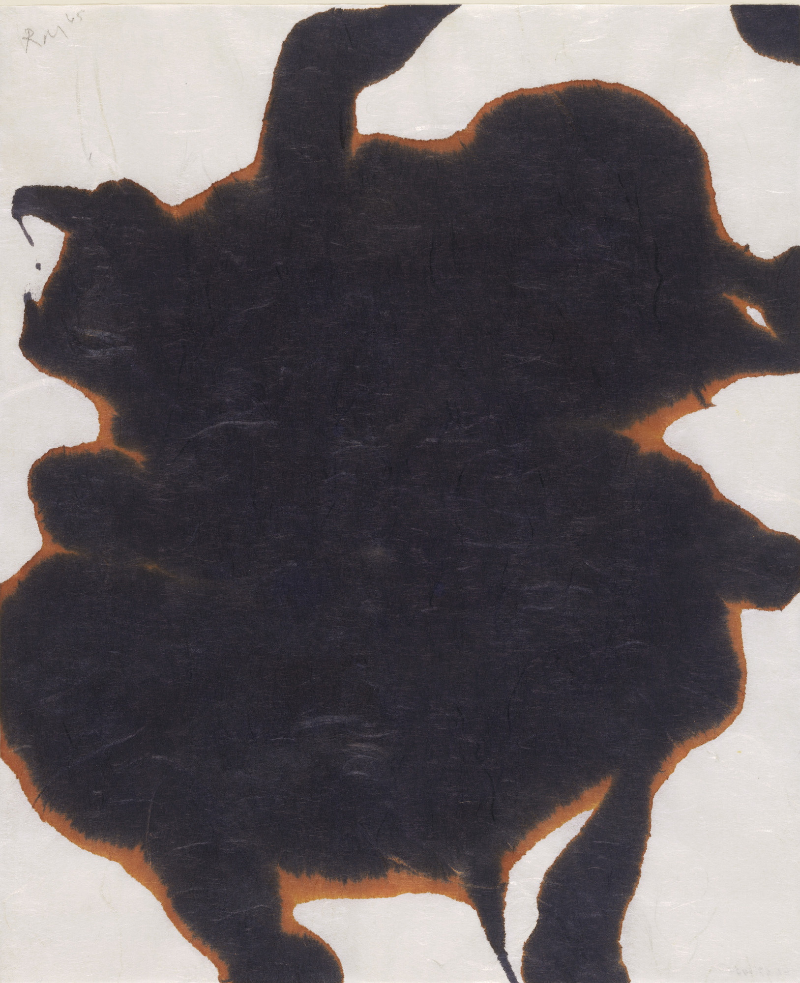 Robert Motherwell. Untitled from the series Lyric Suite