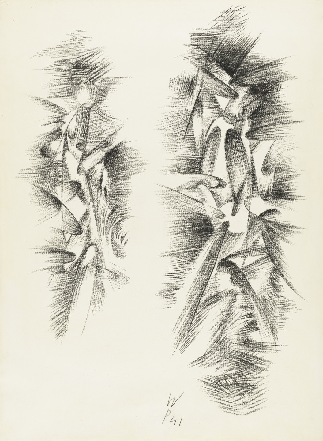Wolfgang Paalen. Discovery of Infra-Space II. 1941