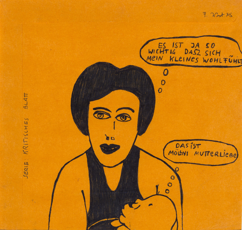 Untitled (Serie: kritisches Blatt)