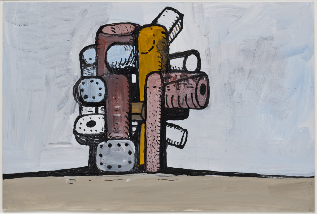 Untitled, Philip Guston, 1980, Acrylic and ink on board