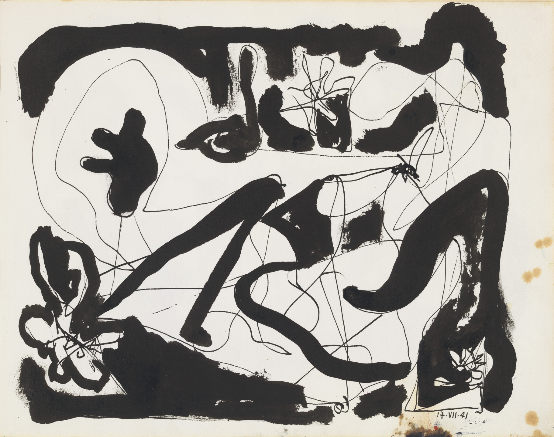 Robert Motherwell. The Mexican Sketchbook. 1941
