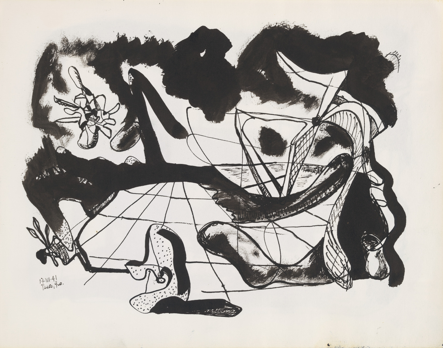 Robert Motherwell. The Mexican Sketchbook. 1941