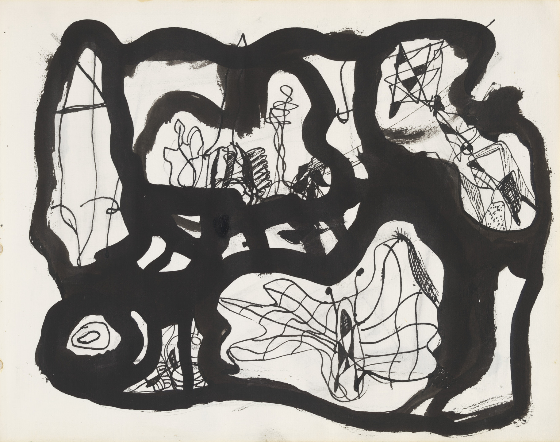 Robert Motherwell. The Mexican Sketchbook. 1941
