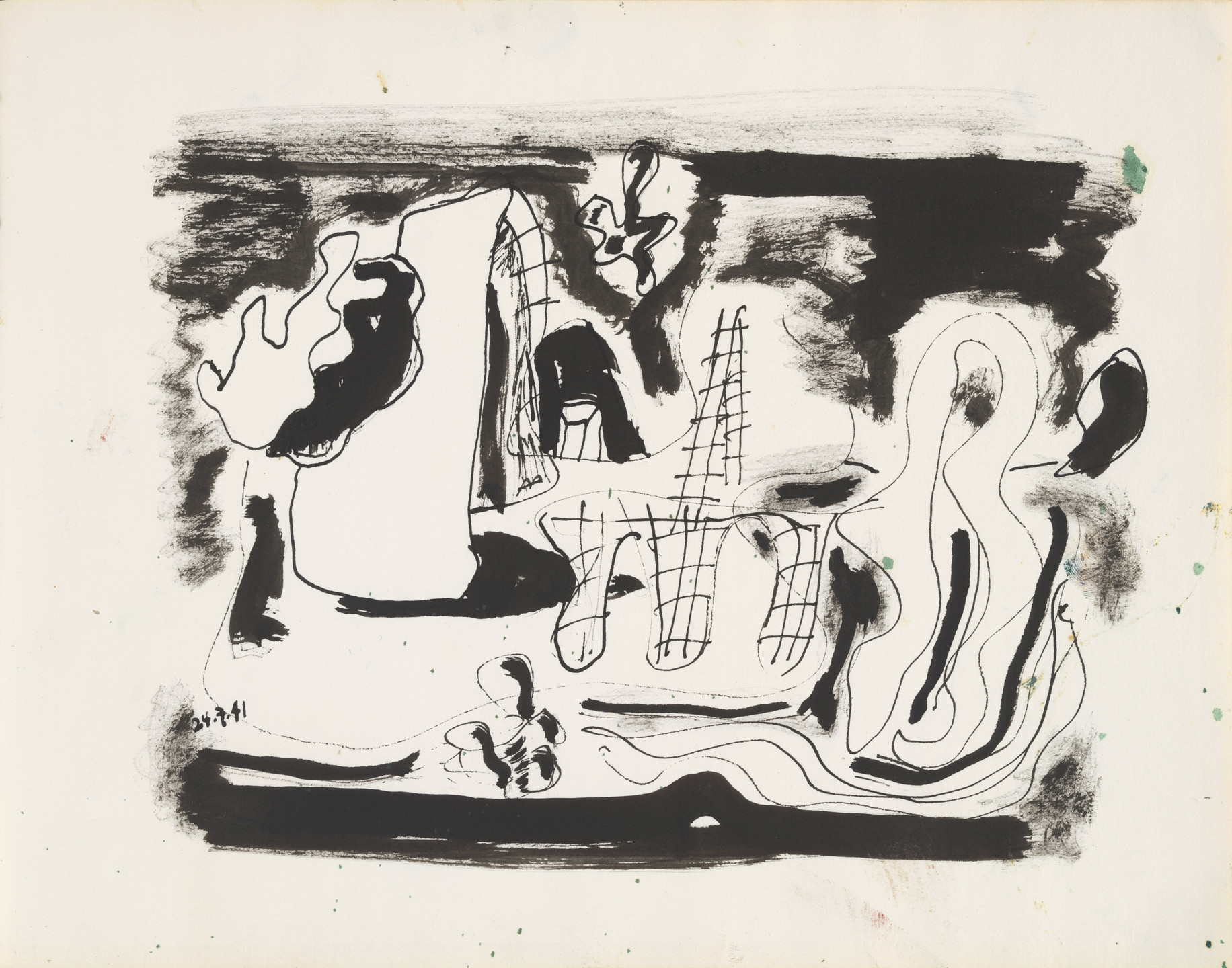 Robert Motherwell. The Mexican Sketchbook. 1941
