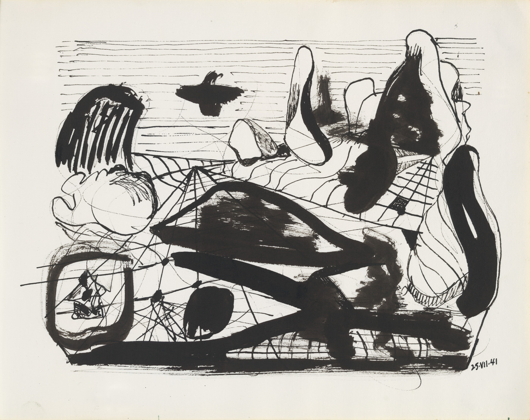 Robert Motherwell. The Mexican Sketchbook. 1941