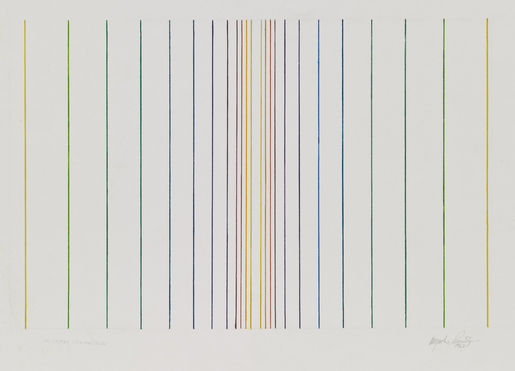 Sistemas Cromaticos (Chromatic Systems), Alejandro Puente, 1968