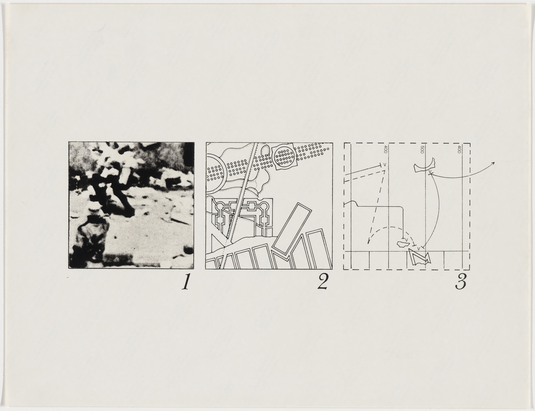 Bernard Tschumi. The Manhattan Transcripts Project, New York, New York, Episode 1: The Park. 1976-77